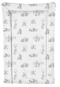 VICULLI Changing Mat Black and White Winnie the Pooh